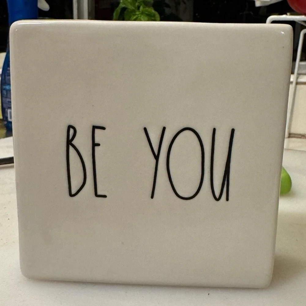 Rae Dunn BE‎ BOLD and BE YOU Desk, Wall or Shelf Decor
